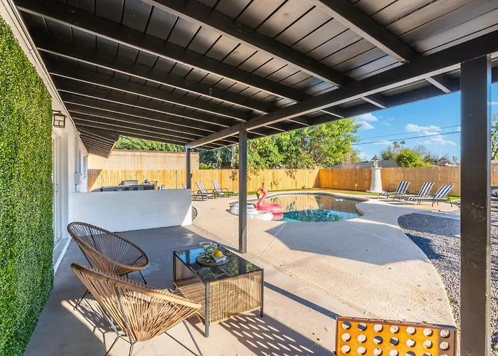 Holiday home Oasis - Pool - Game - Fire Pit Mesa