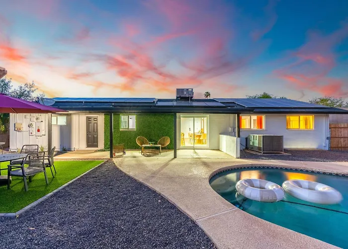 Oasis - Pool - Game - Fire Pit Holiday home Mesa
