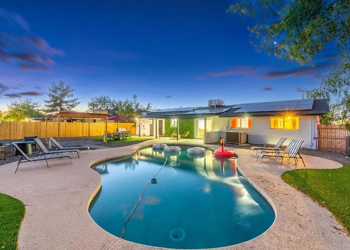 Holiday home Oasis - Pool - Game - Fire Pit Mesa