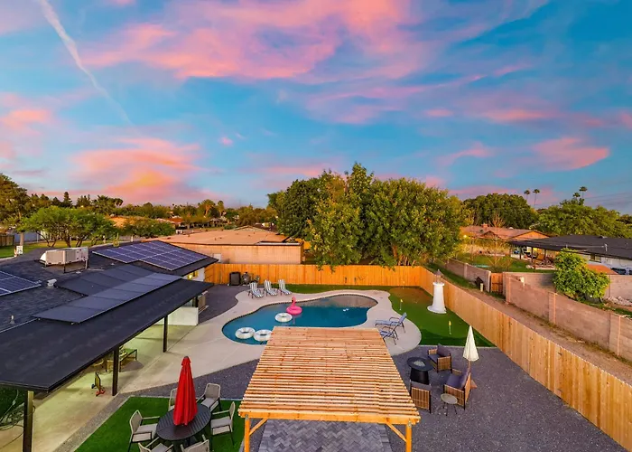 Oasis - Pool - Game - Fire Pit